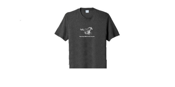 2025 Unisex - Short Sleeve T-Shirt - Black/Charcoal